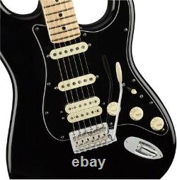 Fender American Performer Stratocaster HSS Maple Black Guitar Brand NEW