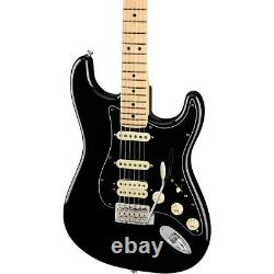 Fender American Performer Stratocaster HSS Maple Fingerboard Guitar Black