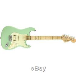 Fender American Performer Stratocaster, HSS, Maple Fingerboard, Satin Surf Green