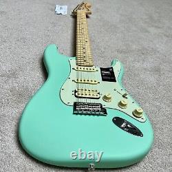 Fender American Performer Stratocaster HSS Maple Satin Surf Green Guitar NEW OB