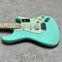 Fender American Performer Stratocaster HSS Maple Satin Surf Green Guitar NEW OB