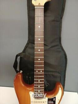 Fender American Performer Stratocaster Honey Burst Guitar with Bag, COA, Tag New