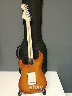 Fender American Performer Stratocaster Honey Burst Guitar with Bag, COA, Tag New