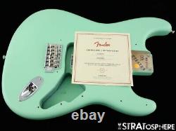 Fender American Performer Stratocaster Strat BODY+ HARDWARE USA Satin Surf Green