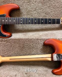 Fender American Performer Timber Stratocaster Honey Burst with Gig Bag