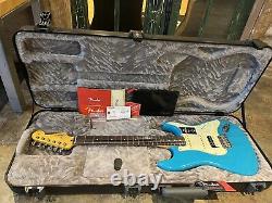 Fender American Pro 2 Stratocaster Strat Electric Guitar HSS Miami Blue w Case