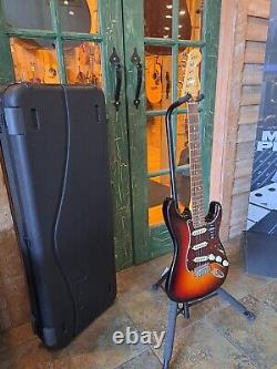 Fender American Pro II Professional Stratocaster Strat 3 Color Sunburst with Case