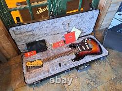 Fender American Pro II Professional Stratocaster Strat 3 Color Sunburst with Case