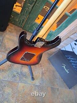 Fender American Pro II Professional Stratocaster Strat 3 Color Sunburst with Case