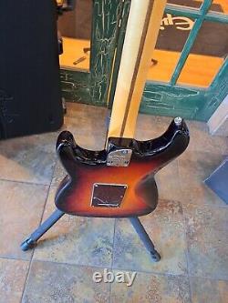 Fender American Pro II Professional Stratocaster Strat 3 Color Sunburst with Case