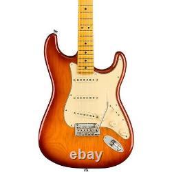 Fender American Pro II Roasted Pine Stratocaster MP FB Guitar Sienna Brst