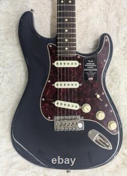 Fender American Professional Classic Stratocaster, Faded Black Finish withGig Bag