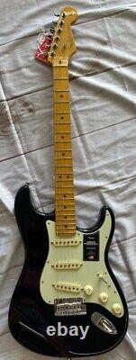 Fender American Professional II Stratocaster Black Electric Guitar Withcase Demo