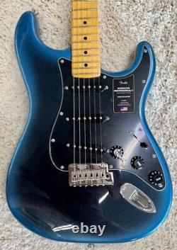 Fender American Professional II Stratocaster, Dark Night Finish with Case DEMO