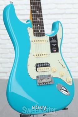 Fender American Professional II Stratocaster HSS Miami Blue with Rosewood