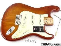 Fender American Professional II Stratocaster LOADED BODY Strat Sienna Sunburst