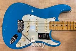 Fender American Professional II Stratocaster with Maple Neck Guitar Miami Blue