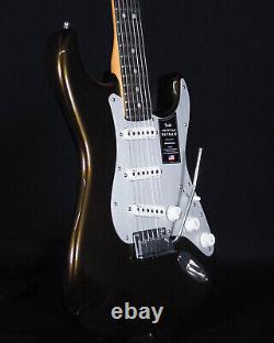 Fender American Ultra II Stratocaster, Ebony FB, Texas Tea