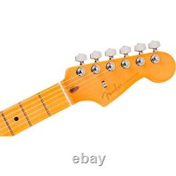 Fender American Ultra II Stratocaster Maple Fingerboard Guitar Solar Flare