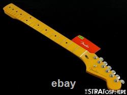 Fender American Ultra II Stratocaster Strat, NECK with LOCKING TUNERS D Maple
