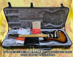 Fender American Ultra Luxe Stratocaster 2-color Sunburst