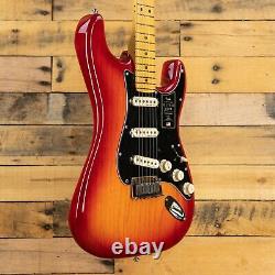 Fender American Ultra Luxe Stratocaster 2021 Plasma Red Burst