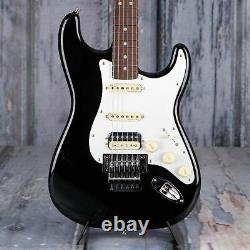 Fender American Ultra Luxe Stratocaster Floyd Rose HSS, Mystic Black