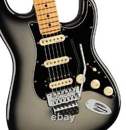 Fender American Ultra Luxe Stratocaster Floyd Rose HSS, Silverburst