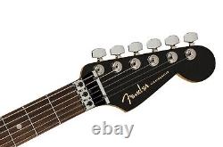 Fender American Ultra Luxe Stratocaster Floyd Rose HSS, Silverburst