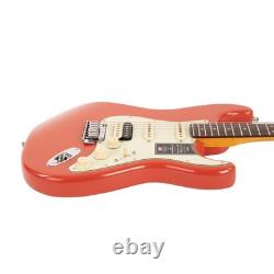 Fender American Ultra Luxe Vintage'60s Stratocaster HSS Rosewood Fiesta Red