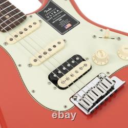 Fender American Ultra Luxe Vintage'60s Stratocaster HSS Rosewood Fiesta Red