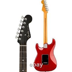Fender American Ultra Stratocaster HSS Ebony Fingerboard LE Guitar Umbra Burst