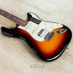 Fender American Ultra Stratocaster HSS Guitar with Case, Rosewood Board Ultraburst