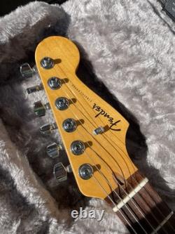 Fender American Ultra USA Stratocaster- Rosewood, Arctic Pearl White With OHSC
