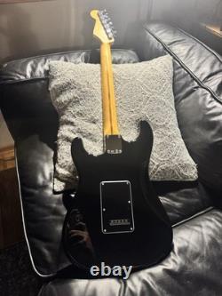 Fender Blacktop Stratocaster HSS MX11 MIM with DiMarzio Pickups + ESP Gig Bag