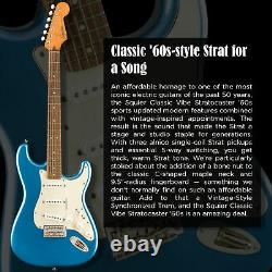 Fender Classic Vibe'60s Stratocaster, Lake Placid Blue Electric Guitar-Open Box