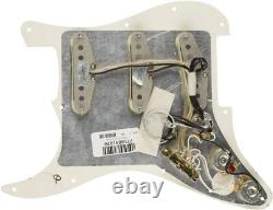 Fender Custom 69 Prewired Stratocaster Pickguard, 13.5x12.75x2.25 3-ply White