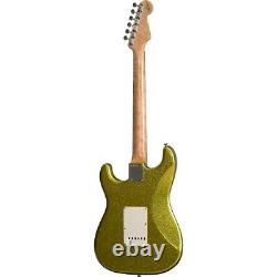 Fender Custom Artist Dick Dale Signature Stratocaster Guitar Chartreuse Sparkle