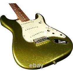 Fender Custom Artist Dick Dale Signature Stratocaster Guitar Chartreuse Sparkle