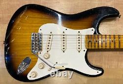 Fender Custom Shop 1955 Journeyman Relic Stratocaster Electric Guitar Sunburst