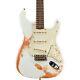 Fender Custom Shop 1960 Stratocaster Heavy Relic Guitar Aged Olympic White