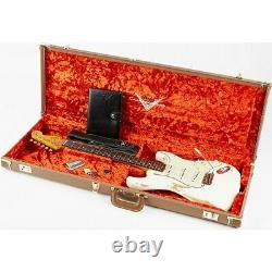 Fender Custom Shop 1960 Stratocaster Heavy Relic Guitar Aged Olympic White