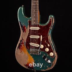 Fender Custom Shop 1961 Stratocaster Super Heavy Relic Sherwood Metallic 242