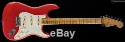 Fender Custom Shop 2017 NAMM Limited Stratocaster D-Mag Aged Fiesta Red (079)