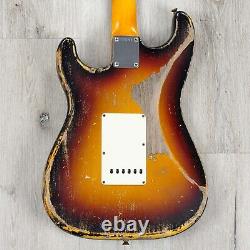 Fender Custom Shop'60 Stratocaster Guitar, Greg Fessler Built, 3-Color Sunburst