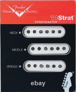 Fender Custom Shop'69 Strat Pickup Set Vintage Re-issue Stratocaster New