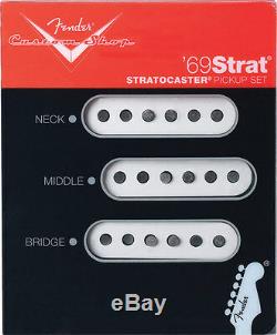 Fender Custom Shop'69 Strat Pickup Set of 3 Brand New USA Made Stratocaster USA