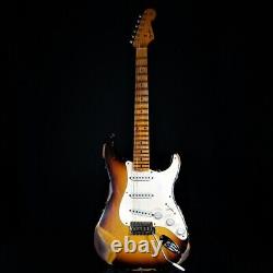 Fender Custom Shop LMT'58 Stratocaster Heavy Relic Faded Aged Chocolate 3-Colo