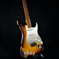 Fender Custom Shop LMT'58 Stratocaster Heavy Relic Faded Aged Chocolate 3-Colo