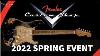 Fender Custom Shop Spring 2022 Event